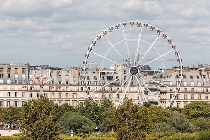 Jardin des Tuileries, la grande roue