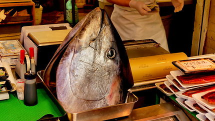 Thon au marché de Tsukiji