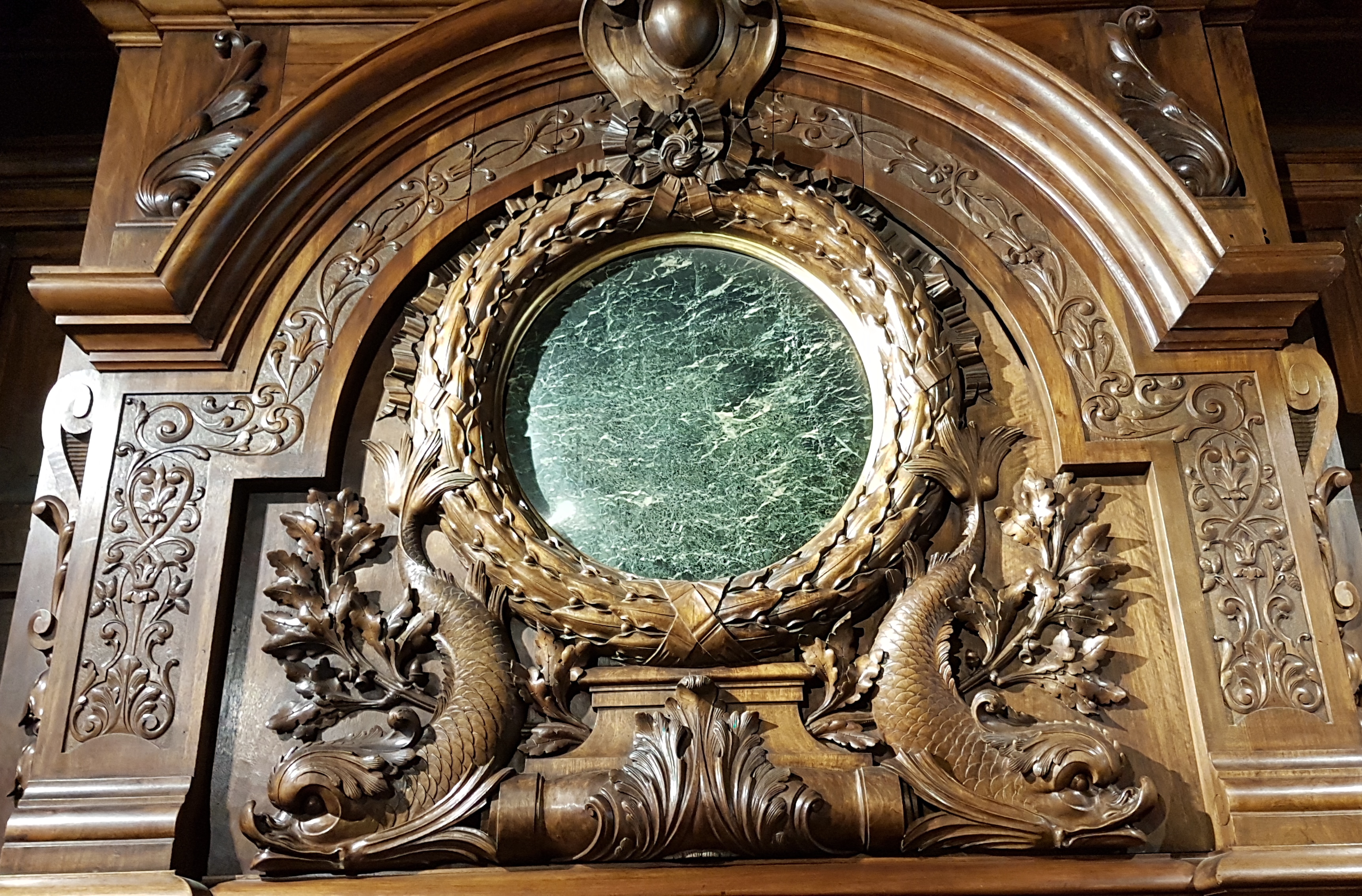 Cheminée du château de Vizille Cheminée du château de Vizille