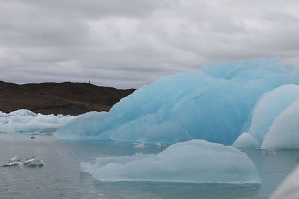 La fonte d'un glacier de Jokulsarlon