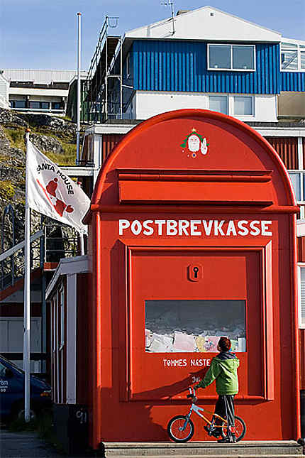 La boîte aux lettres du Père Noël, au Groenland
