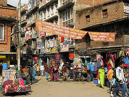 Une rue de Patan
