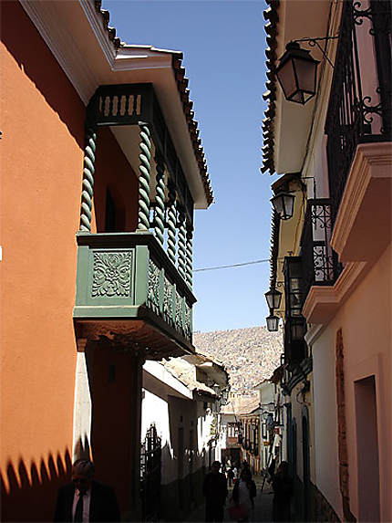 Ruelle coloniale de La Paz