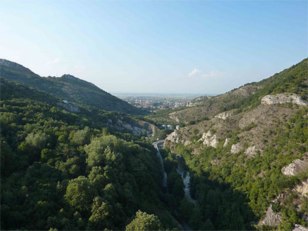 Vue sur Asenovgrad