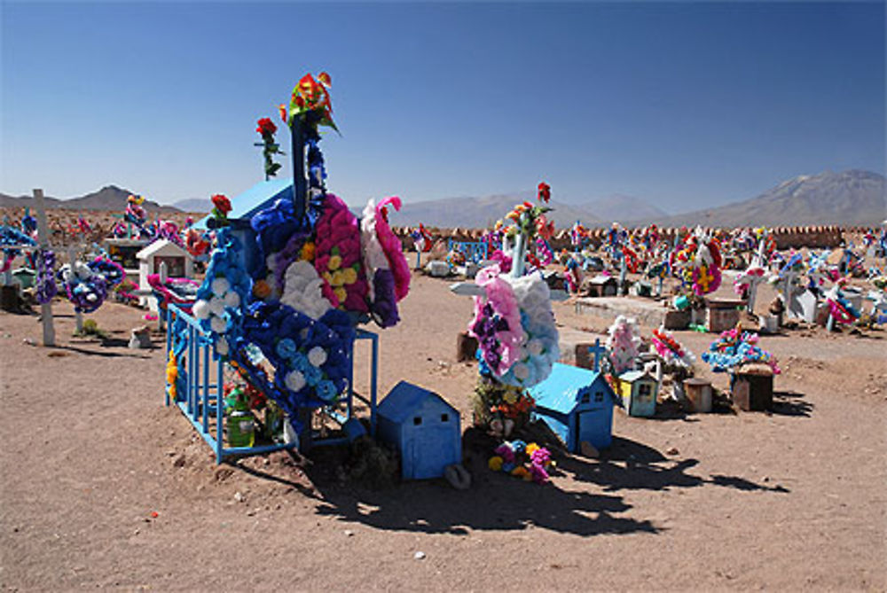 Cimetière coloré