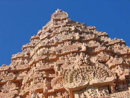 Détail façade de temple Détail façade de temple