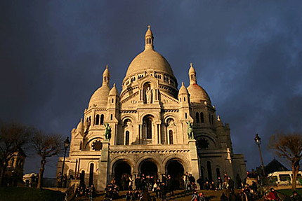 Soir d'orage sur Montmartre