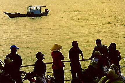 Bac sur le Mekong