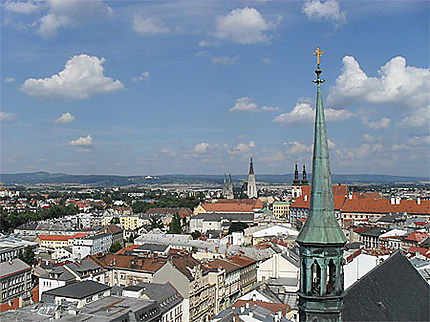 Les toits d'Olomouc