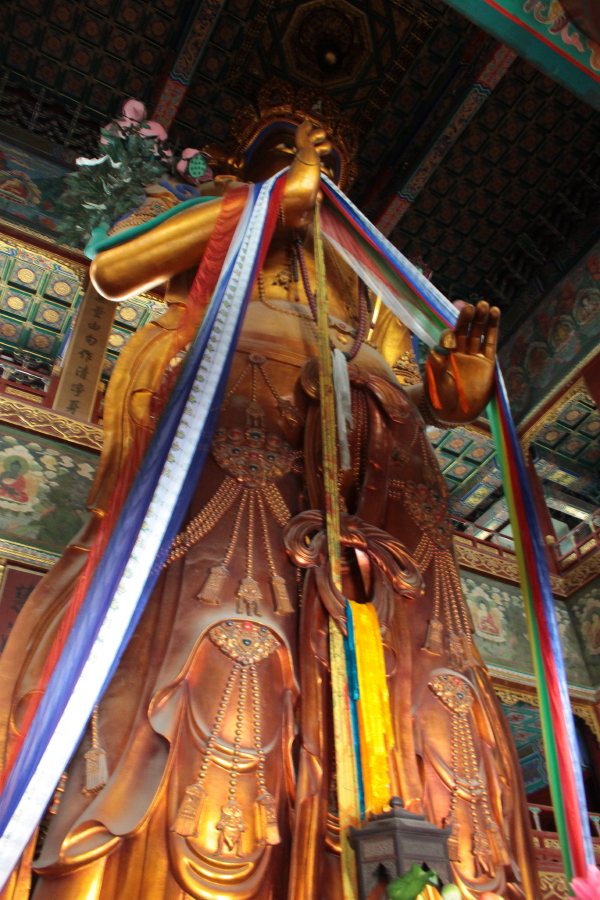 Un des Bouddha du Lama Temple Un des Bouddha du Lama Temple