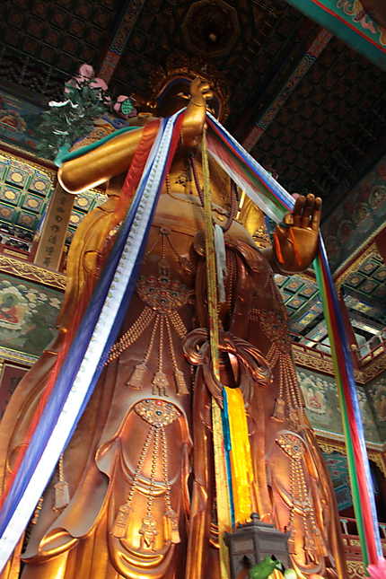 Un des Bouddha du Lama Temple