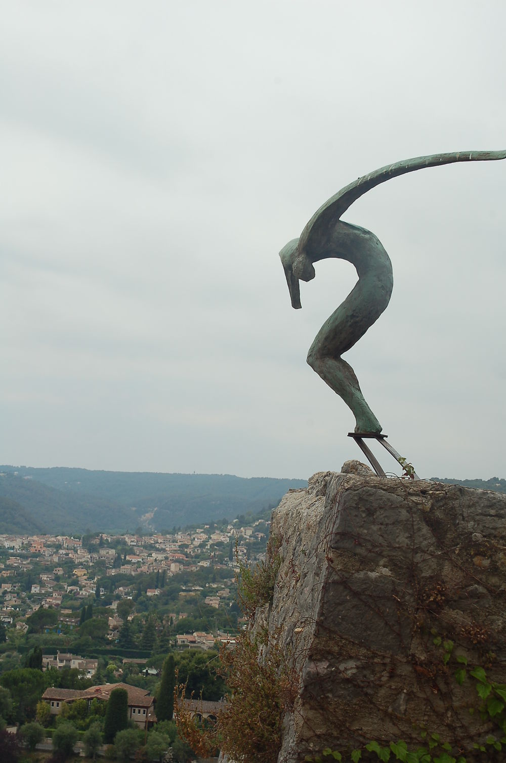 Statue à Saint-Paul de Vence