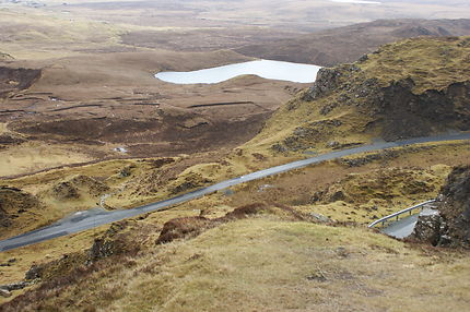 Route à travers les Highlands