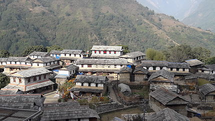 Ghandrung, village de montagne