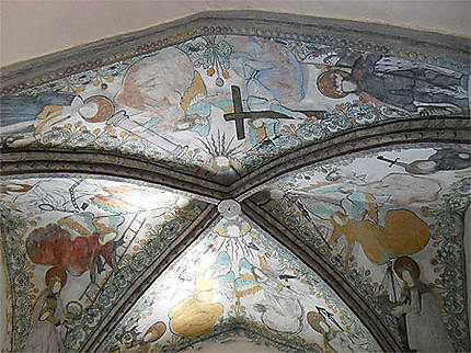 Kaple Sv. Jana Krtitele : plafond 