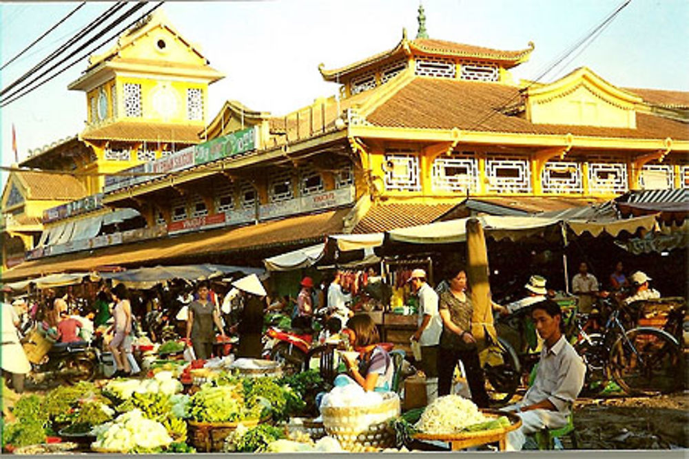 Marché en fin d'après midi