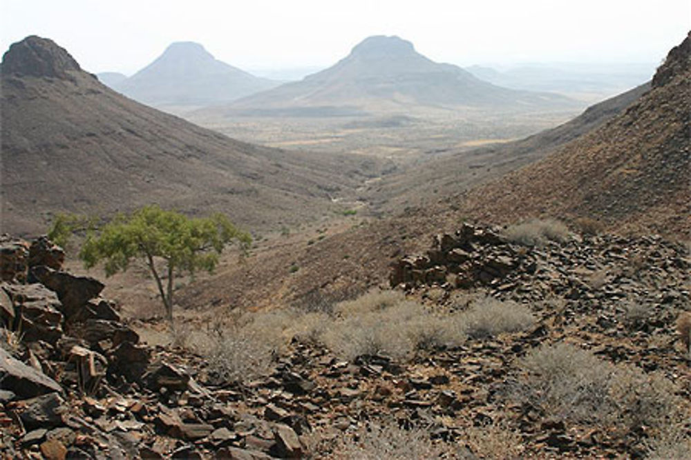 Vue sur la concession du Grootberg