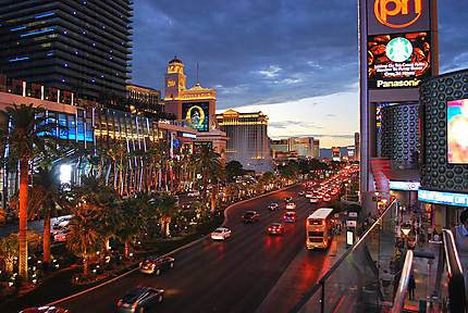 Le soir à Las Vegas