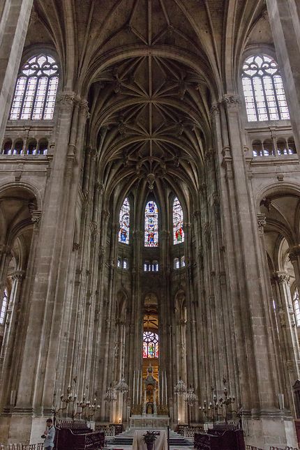 Le chœur, Église Saint-Eustache, Paris