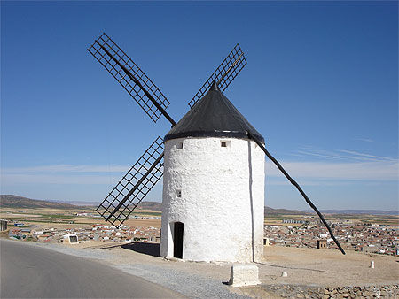 Moulin à vent à Consuegra