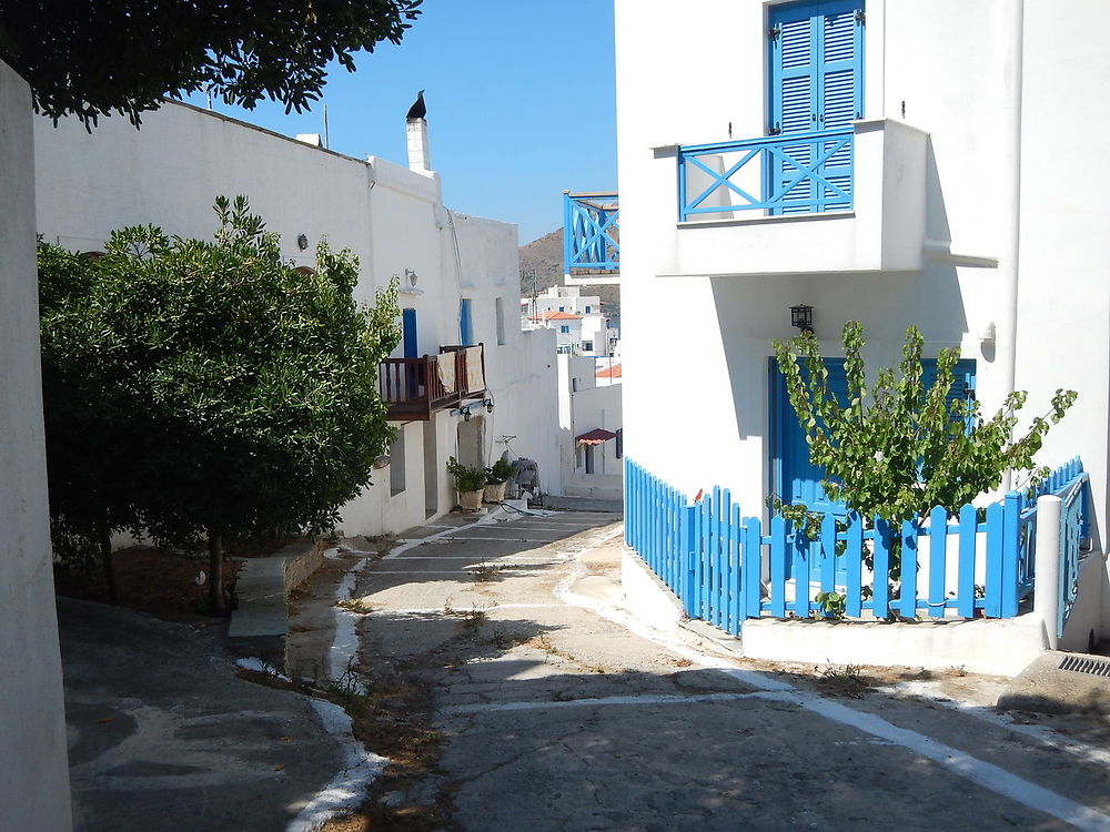 Dans les ruelles de Gavrio