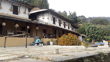 Village de montagne, Ghorépani