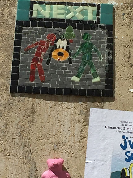 Street art rue Saint-Maur