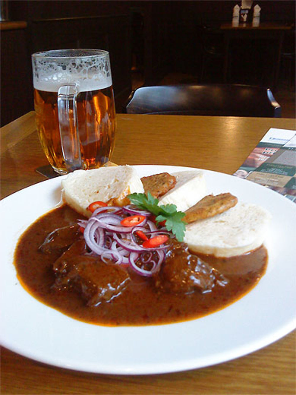 Un goulash à Prague