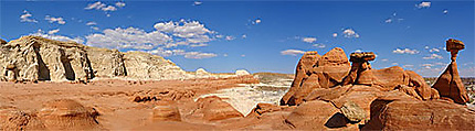 Toadstool hoodoos