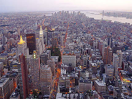 New York from Empire State Building