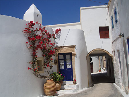 Dans les rues de Chora