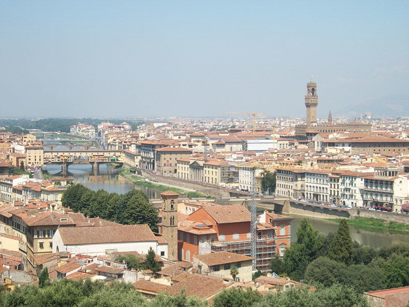 Florence vue de la place Michelangelo