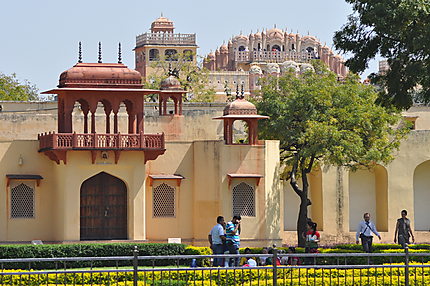 Hawa Mahal vu du Jantar Mantar