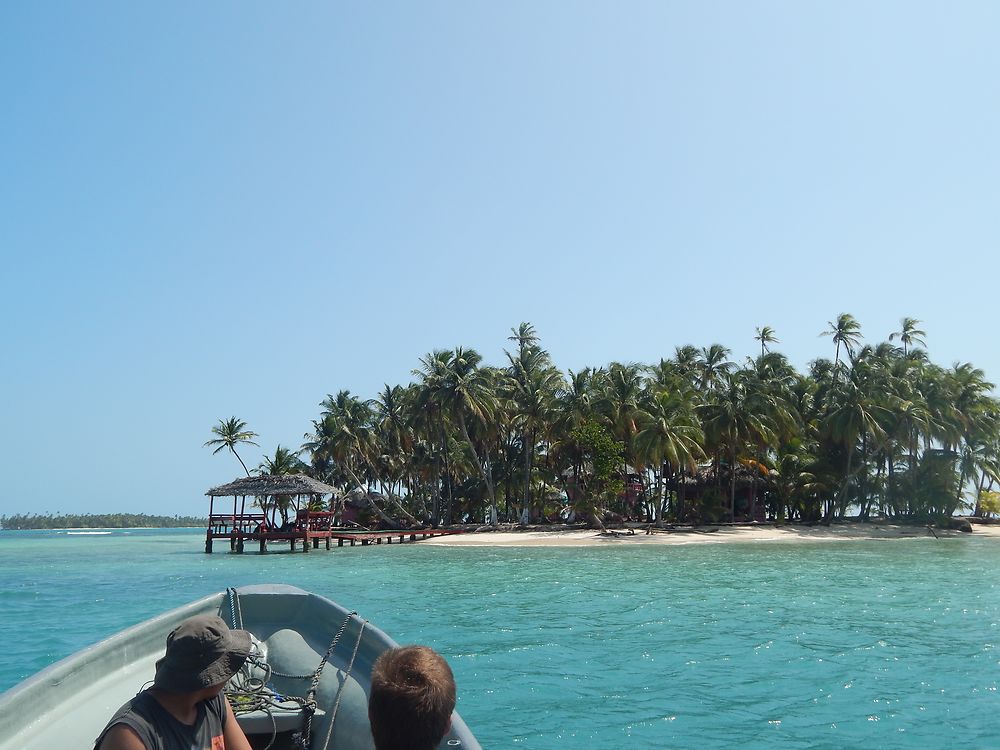 Arrivée à Pink Pearl Island - Cayos de Perlas