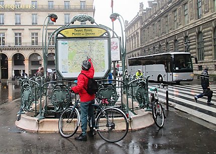 En vélo dans Paris
