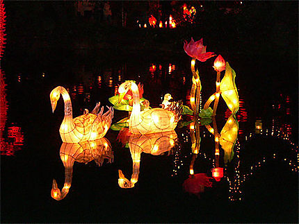 Jardin Botanique de Montréal, lanterne chinoise
