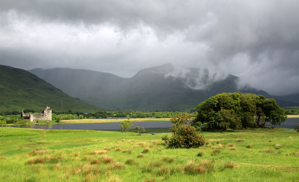 Orage sur Kilchurn Castle!