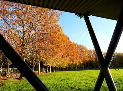 L'automne au parc de la Villette