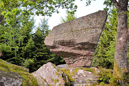 Les roches de la Moulure Les roches de la Moulure