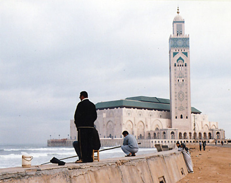 L’esplanade de la Grande Mosquée