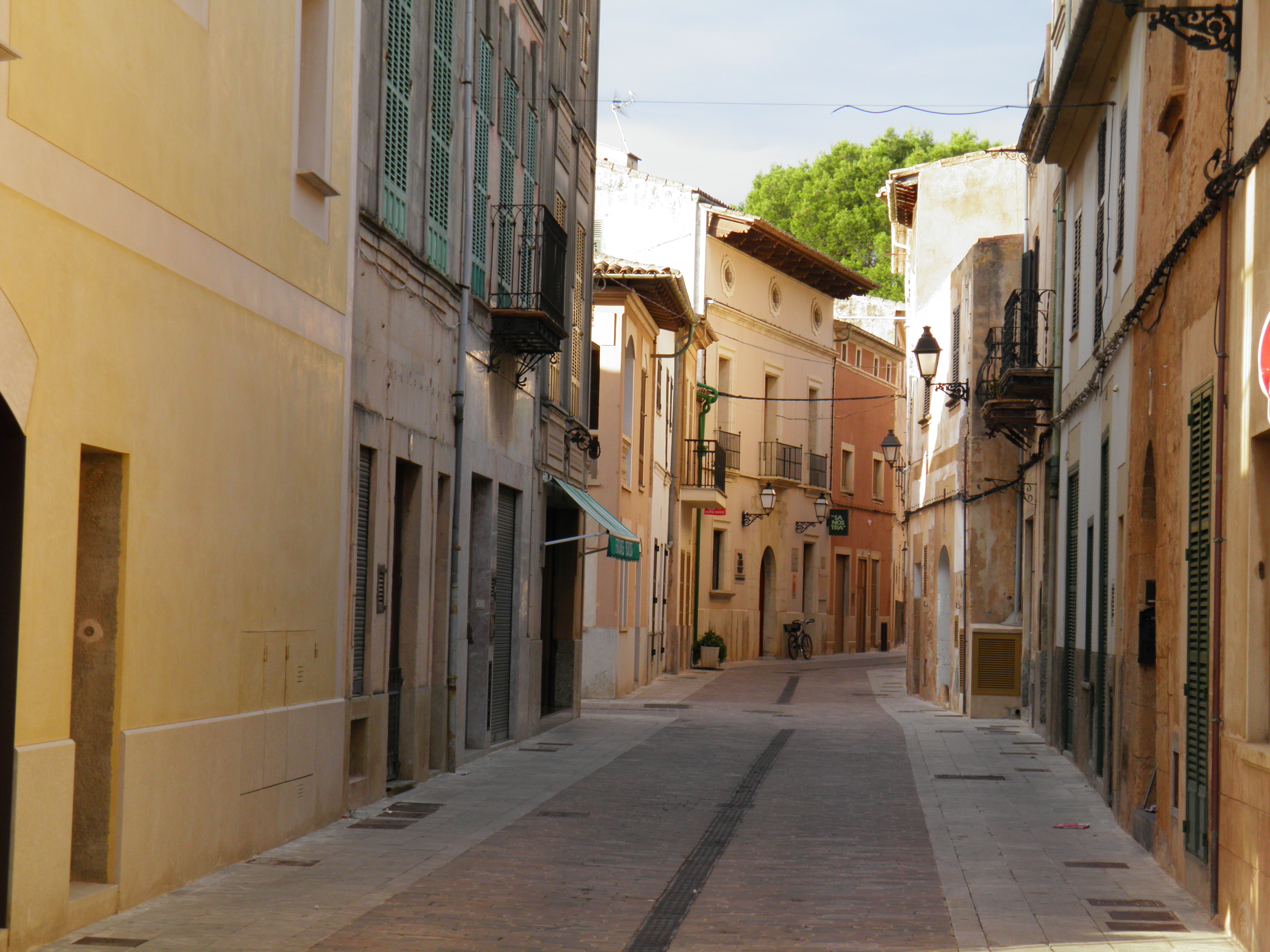 Typique rue de Mallorca Typique rue de Mallorca