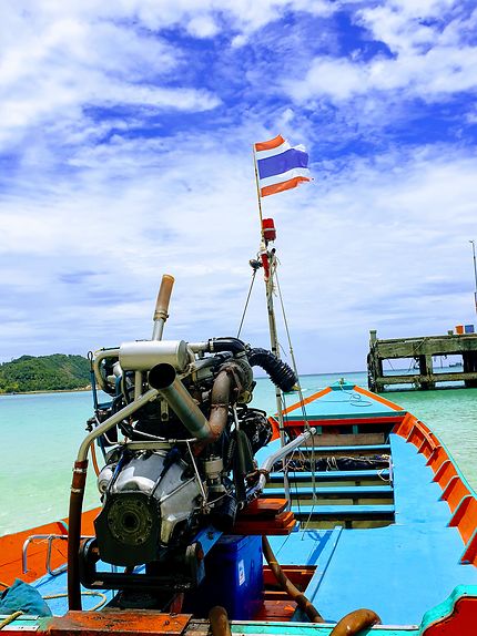 Magistral bateau Thaï 