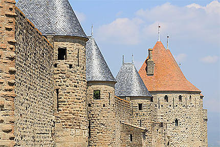 Carcassonne - Succession de tours