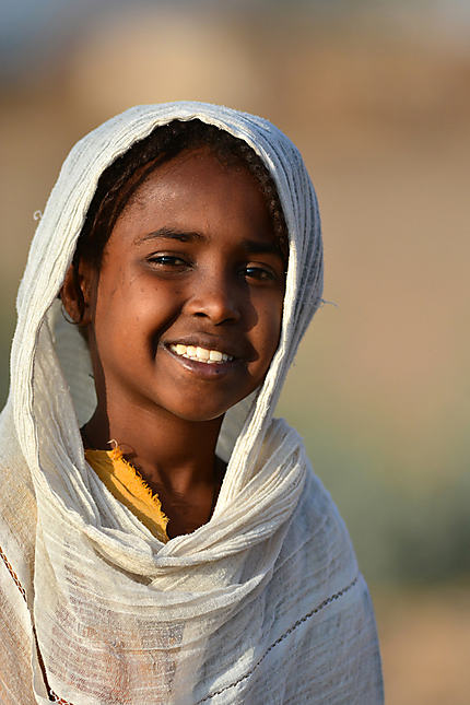 Jeune fille éthiopienne