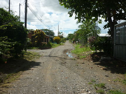 Rue secondaire de Puerto, Costa Rica