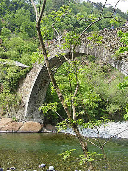 Le pont du Diable à Lanzo Torinese