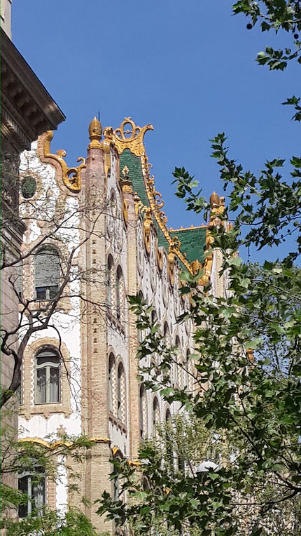 Sublime architecture Magyar à Budapest