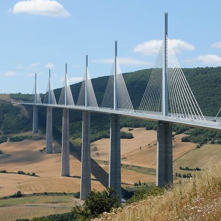 Viaduc de Millau, Aveyron