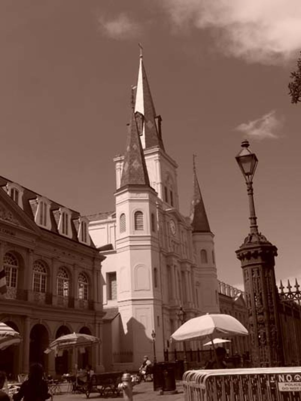 Cathédrale Saint Louis à Jackson Square