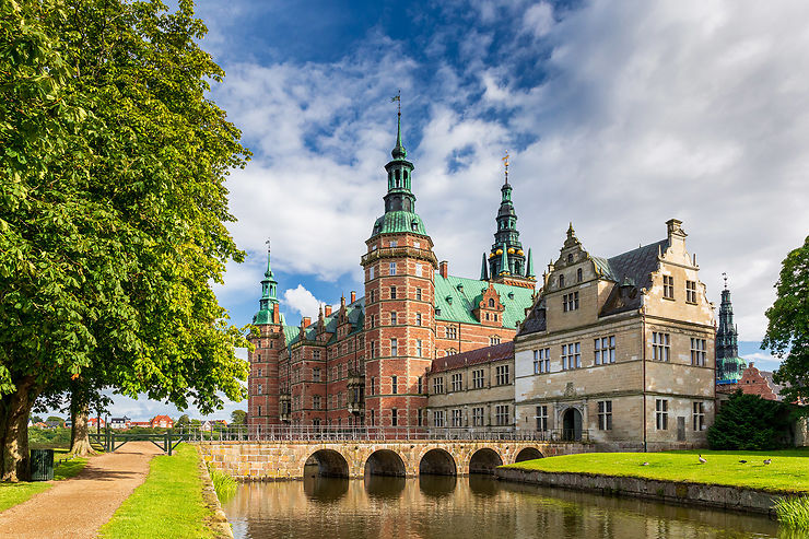 Frederiksborg, incroyable château aux environs de Copenhague